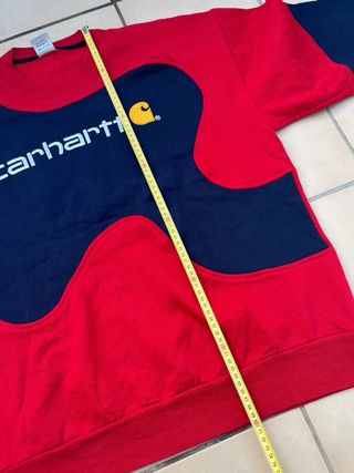 Sudadera Carhartt Roja y Azul