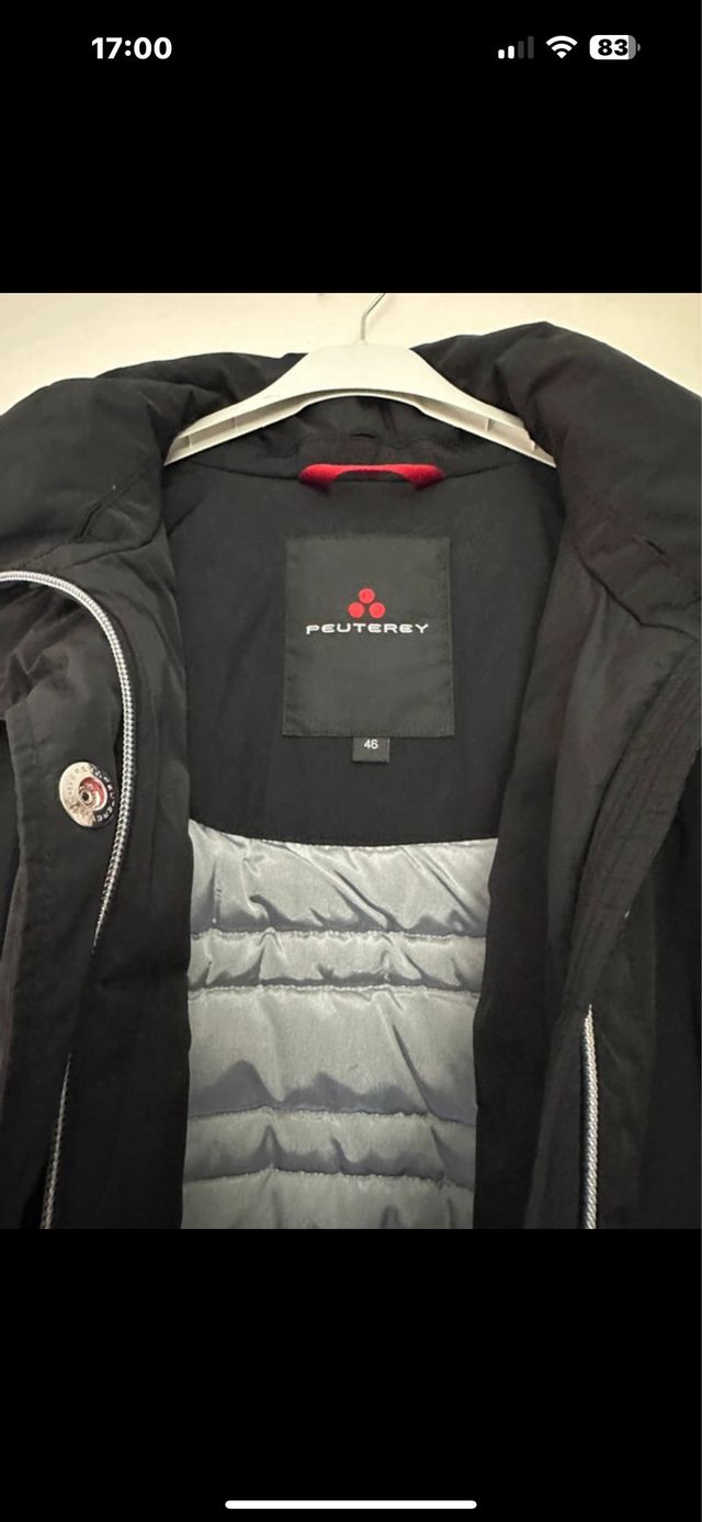 Anorak PEUTEREY Mujer Talla M Negro