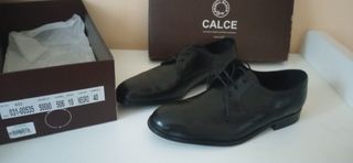 Zapatos de vestir CALCE hombre talla 40, nuevos