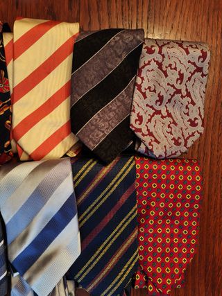 Cravatte uomo pura seta varie fantasie uomo