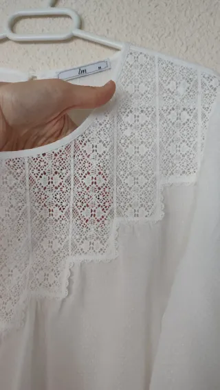 Blusa canesú Talla M