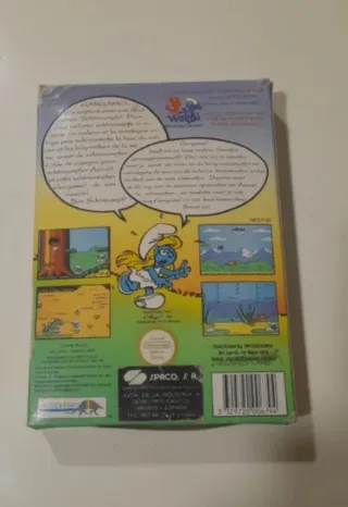 Juego los Pitufos nintendo nes españolizado