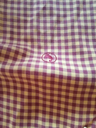 Camisa El Ganso cuadros beige granate