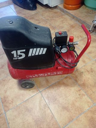 Compresor de aire con accesorios