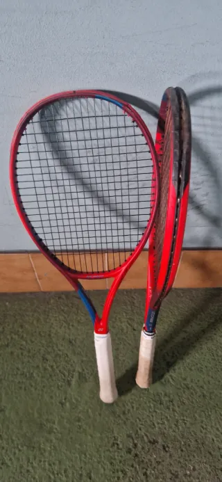 2 Raquetas Tenis Yonex Vcore 305g Grip 3