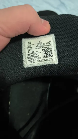 Zapatillas Negras Nike Jordan