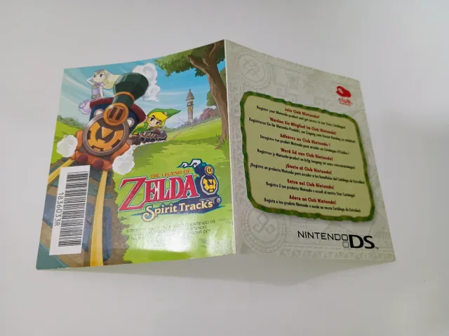 Folleto Club Nintendo Zelda Spirit Tracks
