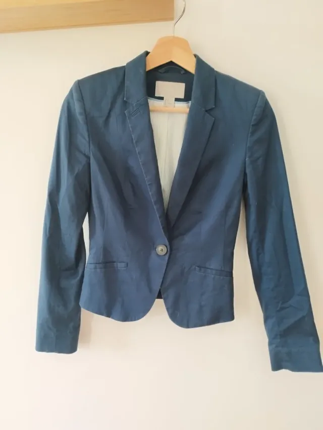 Blazer torera azul T.XS
