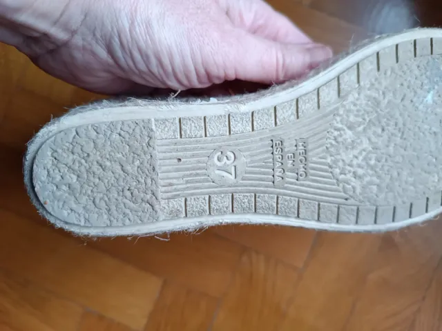 Esparteñas Fallera Talla 37
