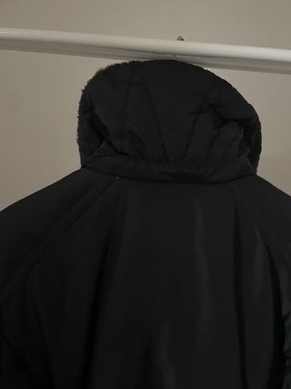 Gas Piumino Donna Nero con Pelliccia