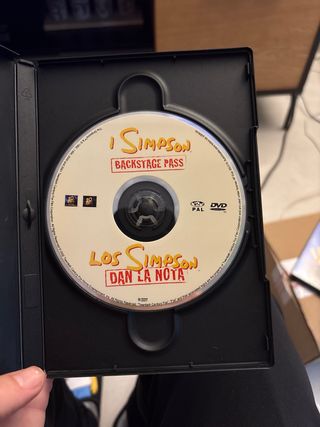 DVD Los Simpson Dan la Nota Español