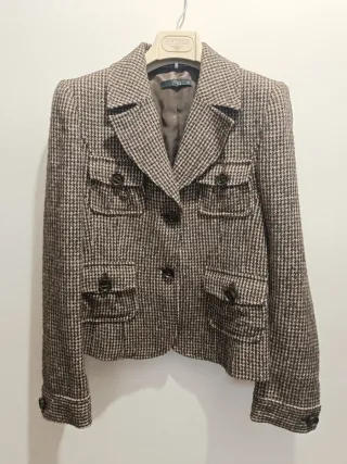 Blazer Mujer Lana Viscosa Seda Yera