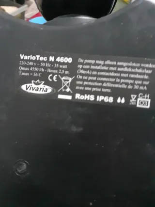 Limpiador de piscina negro