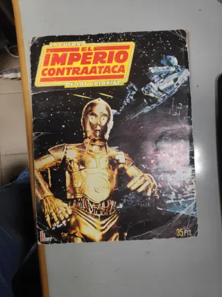 Álbum Cromos El Imperio Contraataca Completo