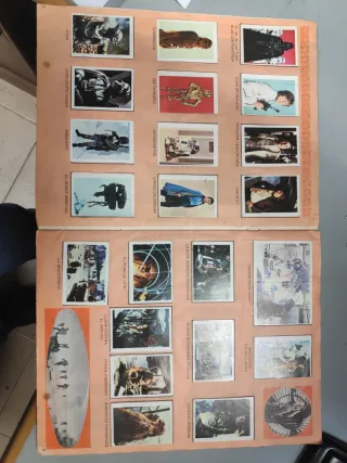 Álbum Cromos El Imperio Contraataca Completo