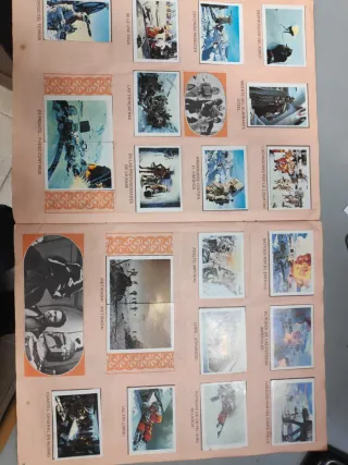 Álbum Cromos El Imperio Contraataca Completo