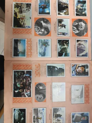 Álbum Cromos El Imperio Contraataca Completo