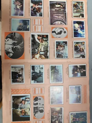 Álbum Cromos El Imperio Contraataca Completo