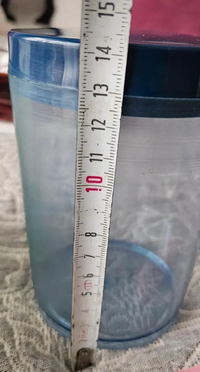 4 Barattoli + 1 regalo in plastica per l'archiviazione