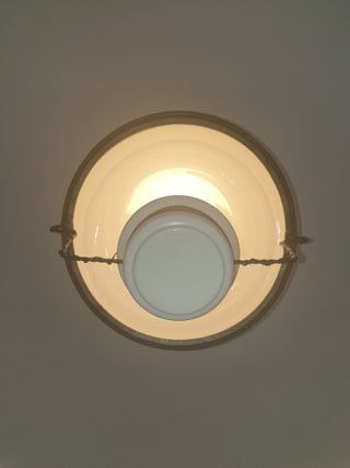 Lampadario in opalina