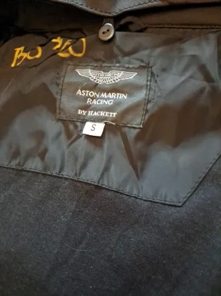 Cazadora Aston Martin Racing Negra