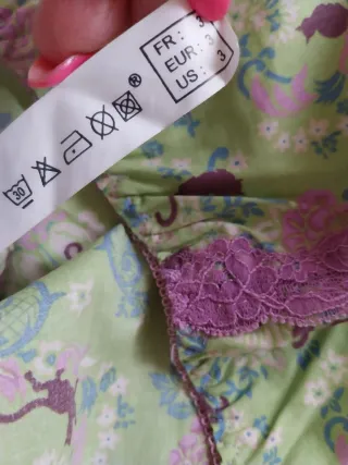 Pijama corto mujer algodón estampado