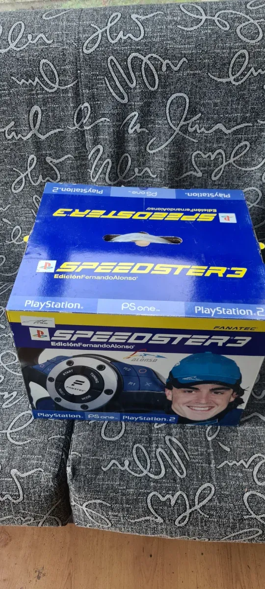 Volante Fanatec Speedster 3 PS1/PS2 FernandoAlonso
