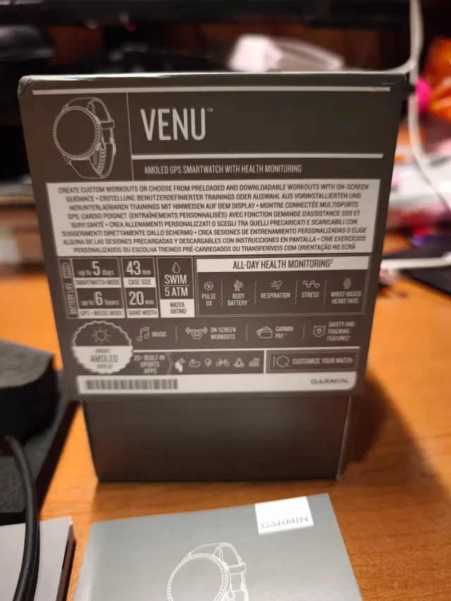 Garmin Venu GPS Smartwatch AMOLED