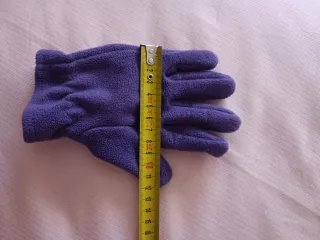 Guantes morados para niñ@
