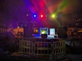 Equipo de sonido y Dj para hogueras