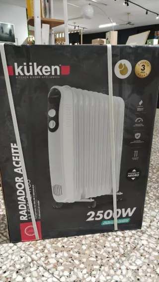 Radiador de aceite Küken 2500W