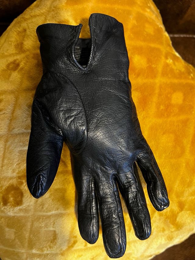 Guantes El Antílope Piel Vintage Años 80