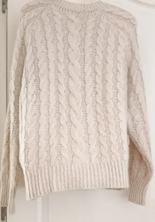 Jersey punto oversiza trenzado Pull&bear T. M