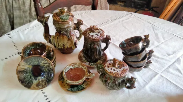 Juego de café 6 servicios cerámica