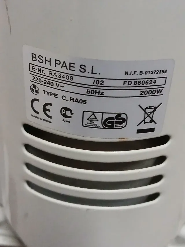 Radiador Ufesa Thermo Confort 2000W