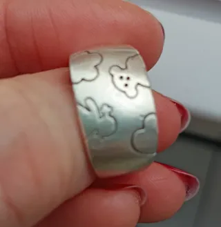 Anillo Tous Oso Plata