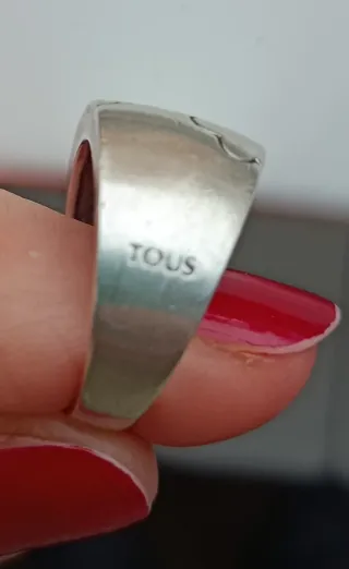 Anillo Tous Oso Plata
