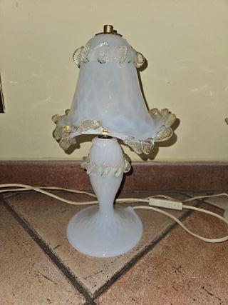 Coppia Lampade Murano Barovier