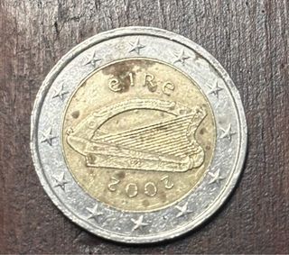 moneda 2 euros Eire 2002 Irlanda
