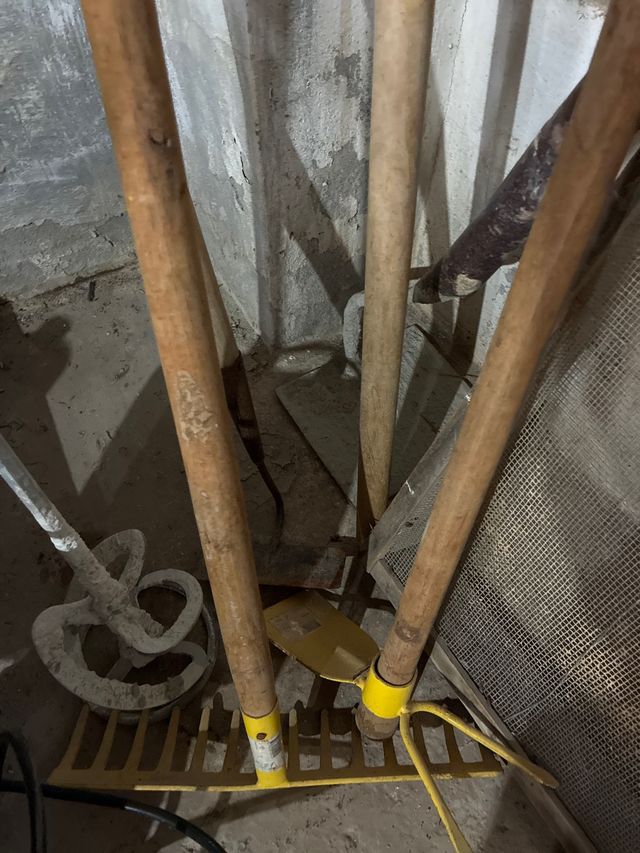 Lote herramientas obra y jardín