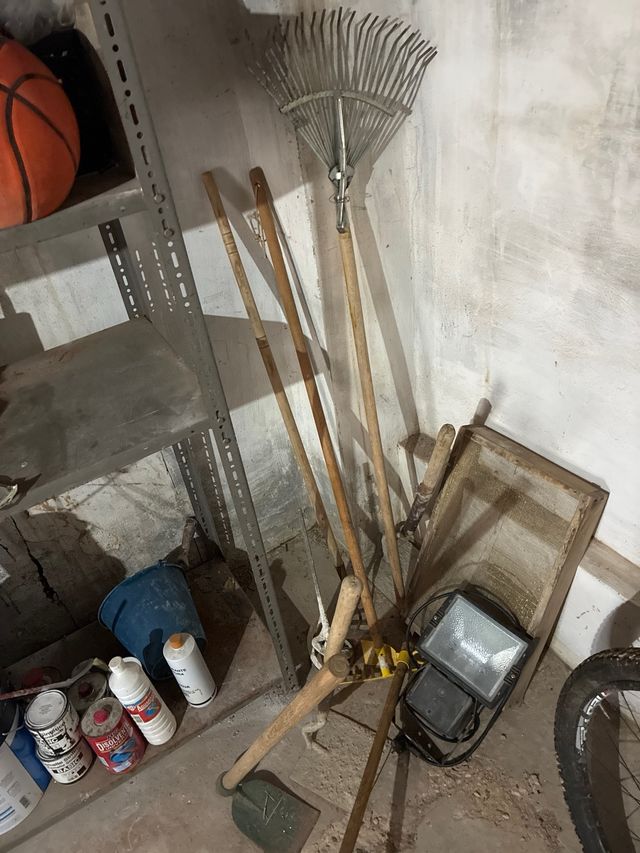 Lote herramientas obra y jardín