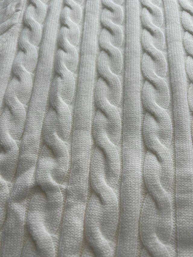 Jersey Polo Ralph Lauren Blanco Trenzado