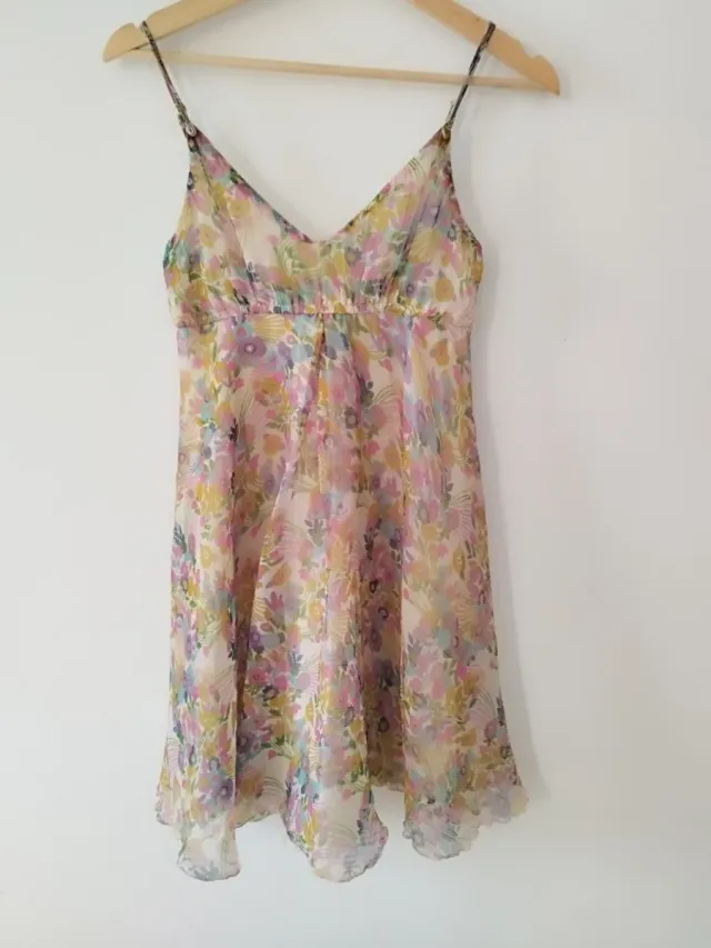 Vestido floral multicolor