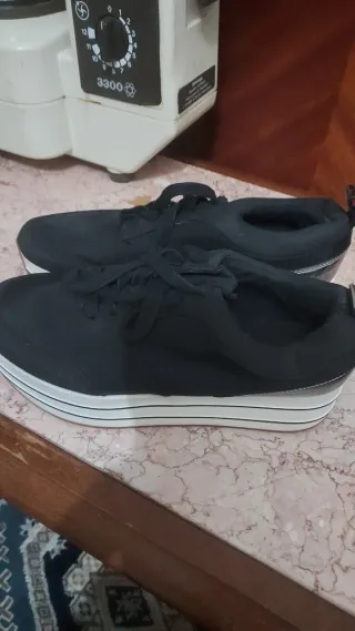 Zapatillas negras talla 38