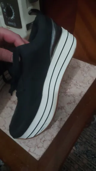 Zapatillas negras talla 38