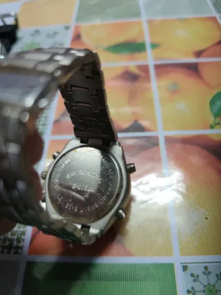 Reloj Eve Mon Analógico Digital Azul/Plata