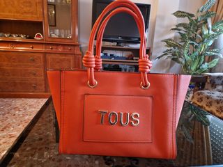 Bolso Tous Piel Naranja