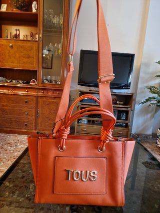 Bolso Tous Piel Naranja