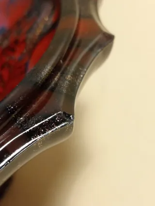 PORTAGIOIE MURANO Ciotola Coperchio AVVENTURINA