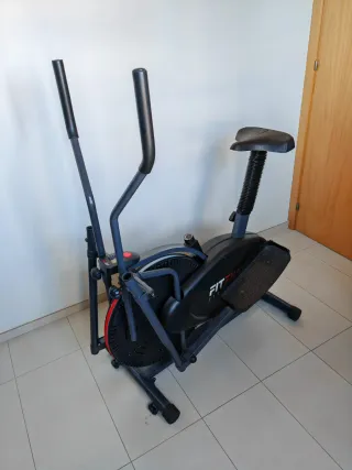 Bicicleta Estática/Elíptica 2 en 1 FITFIU